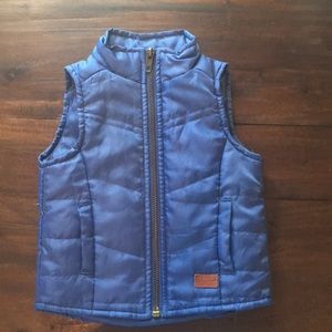 7 For All Mankind Blue Vest - 12 Months